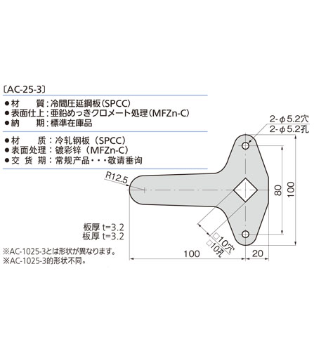 TAKIGEN不锈钢舌片